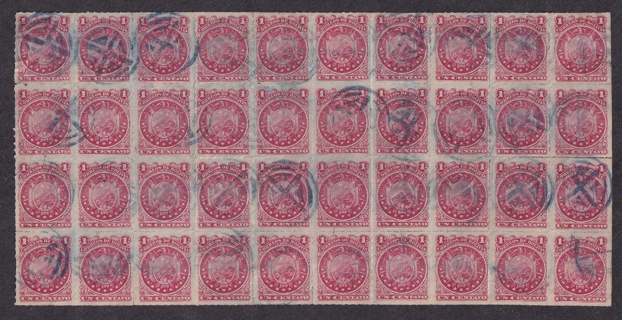 Bolivia 1887 — Scott 24