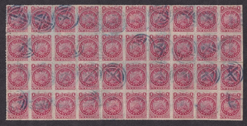Bolivia 1887 — Scott 24