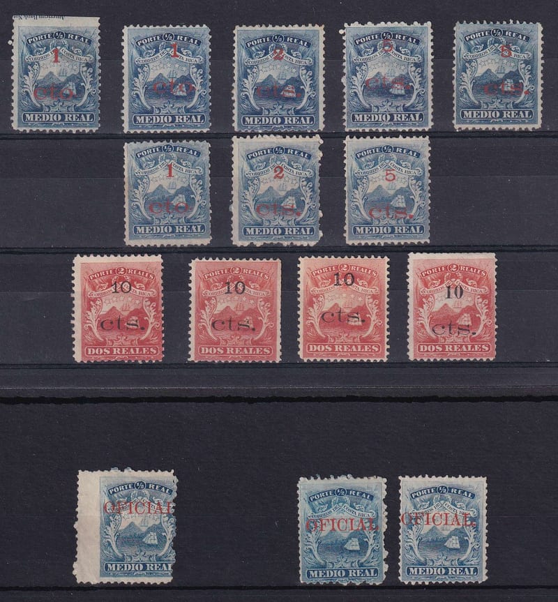 Costa Rica 1863 — Ross Fantasies
