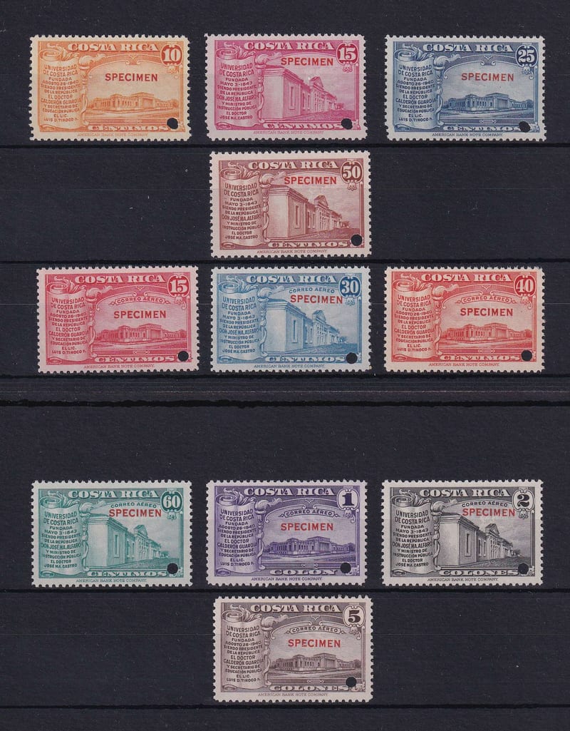 Costa Rica 1941 — National University
