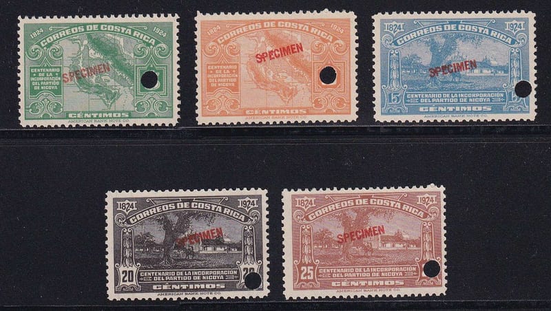 Costa Rica 1924 — Guanacaste issue