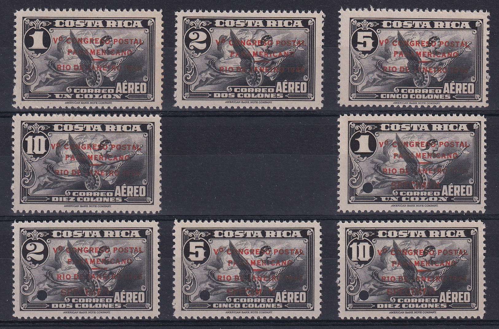 Costa Rica 1946 — Rio DE Janeiro Congress