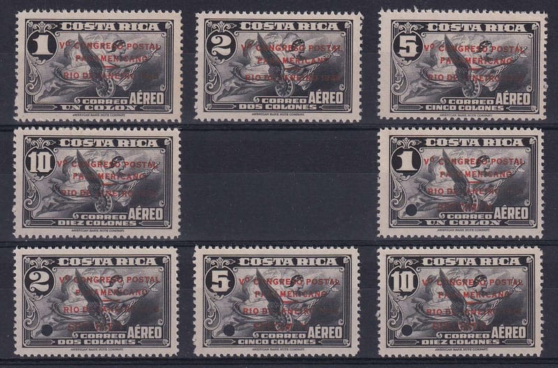 Costa Rica 1946 — Rio DE Janeiro Congress