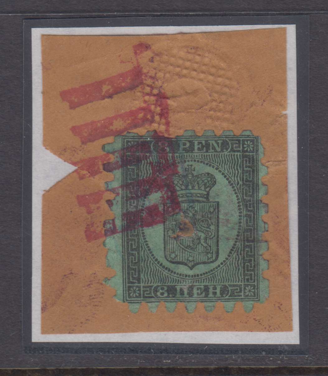Finland 1866 — Telegraphic use of Coat of Arms