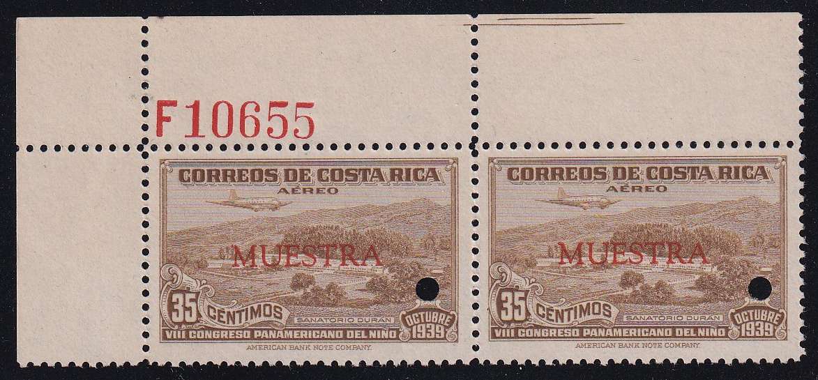Costa Rica 1940 — Panamerican Health Day