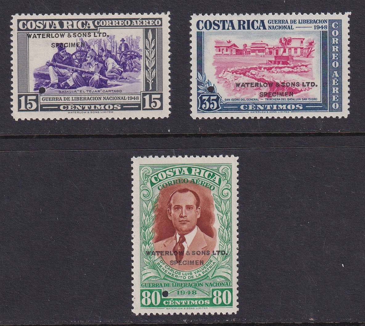 Costa Rica 1950 — War For National Liberation