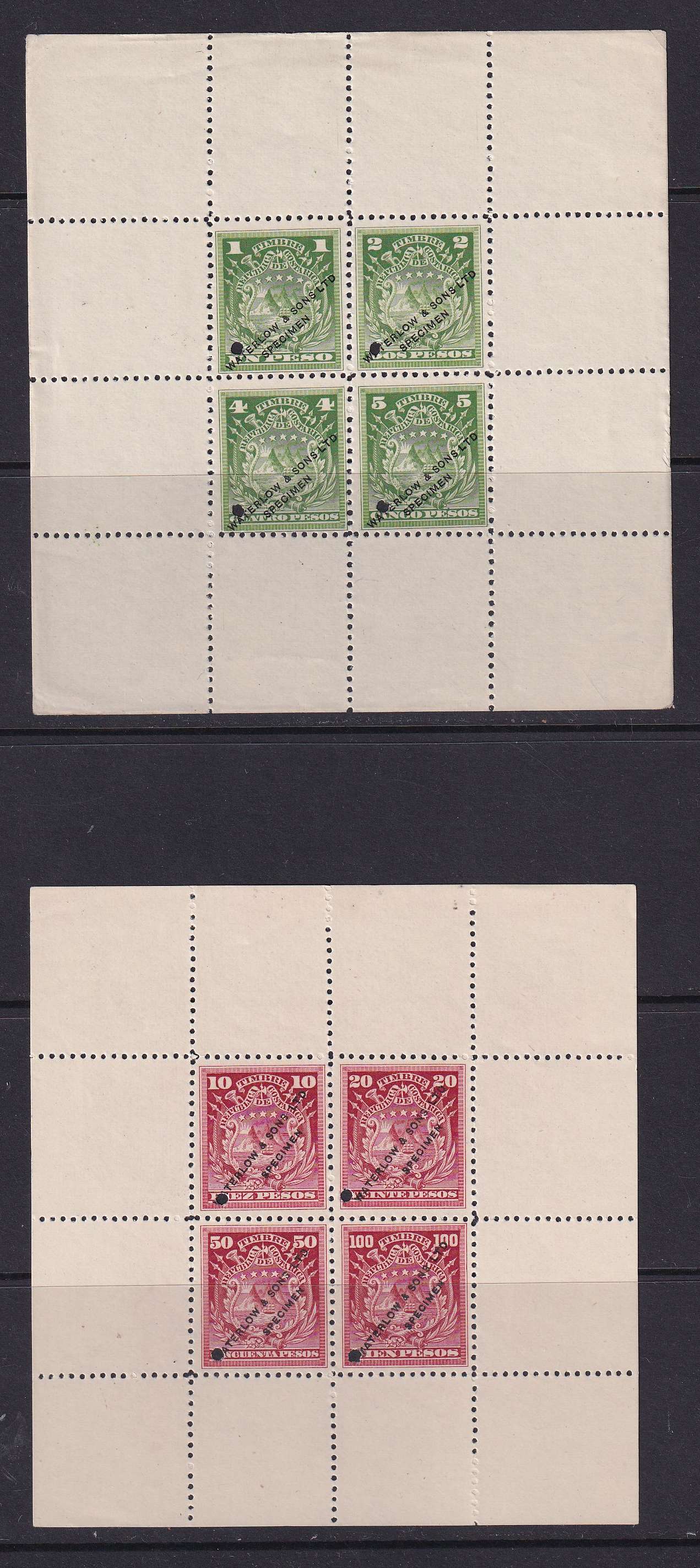 Costa Rica 1891 — Revenues General use