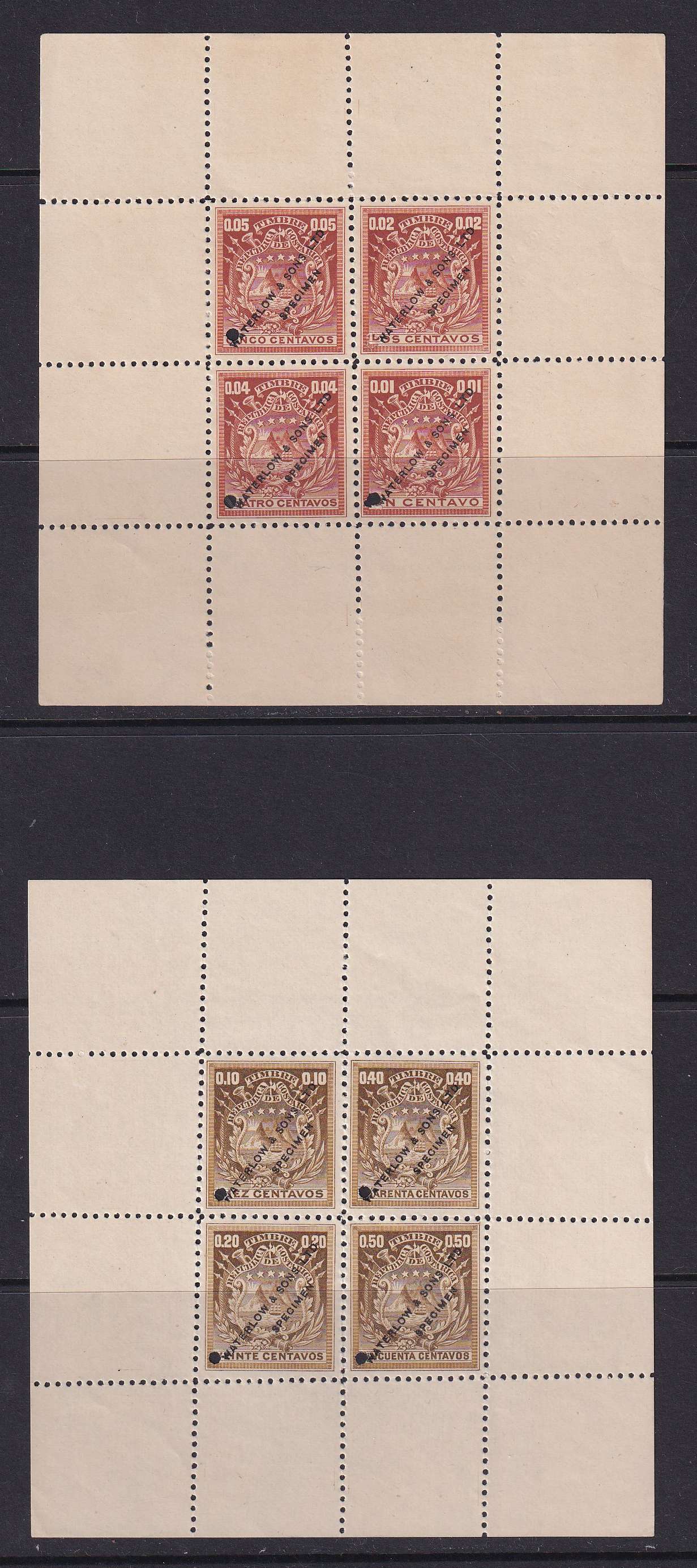 Costa Rica 1891 — Revenues General use