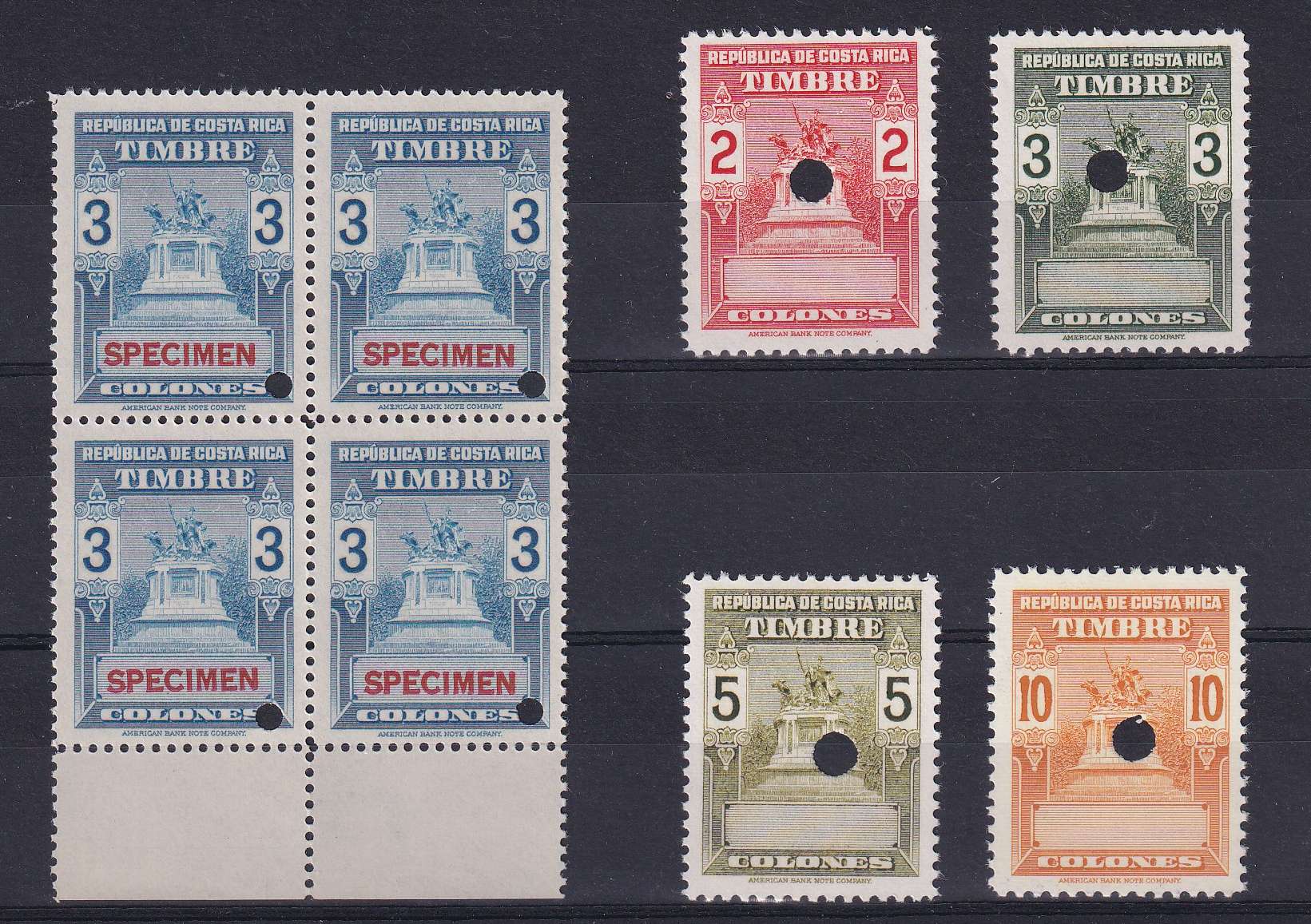 Costa Rica 1940 — Revenues