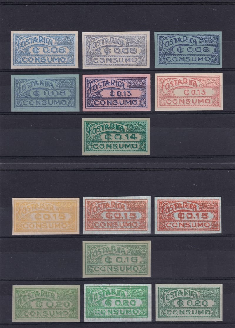 Costa Rica 1940 — Revenues