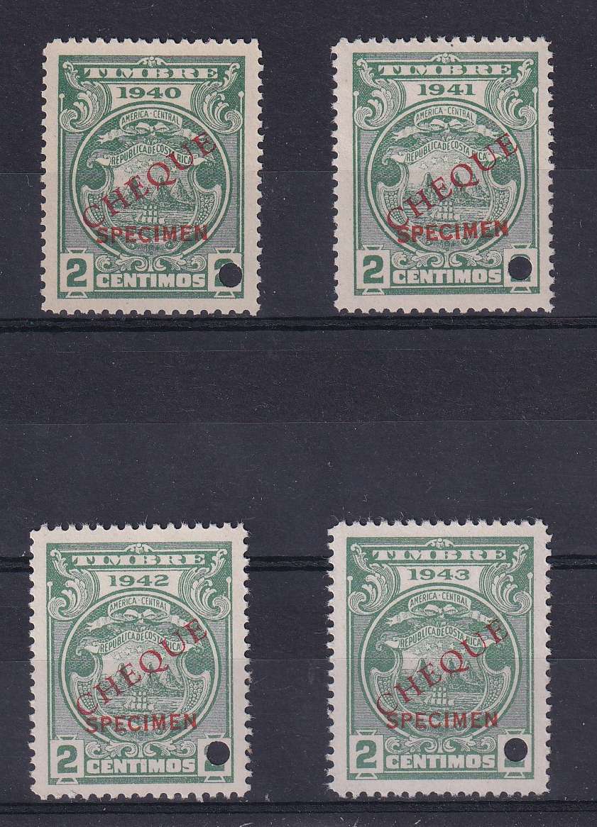 Costa Rica 1940 — Revenues