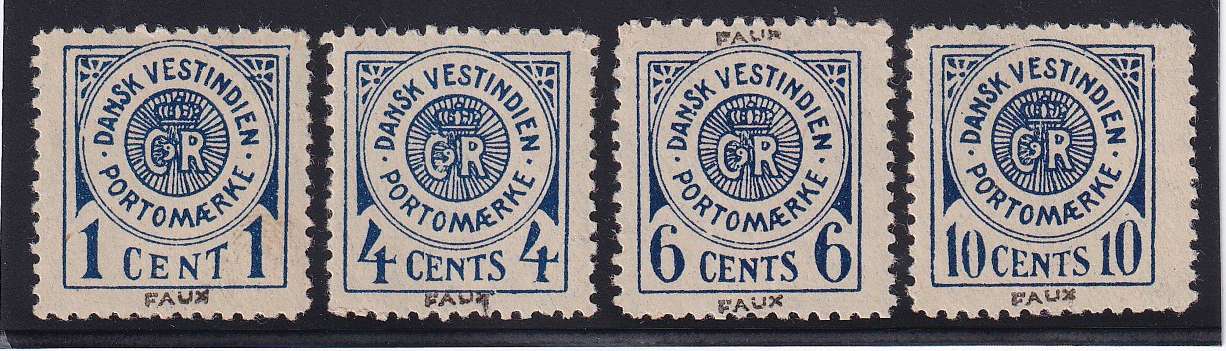 Danish West Indies 1902 — Postage due