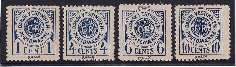 Danish West Indies 1902 — Postage due