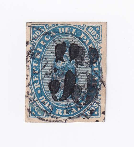 Paraguay 1878 — Scott 5 variety