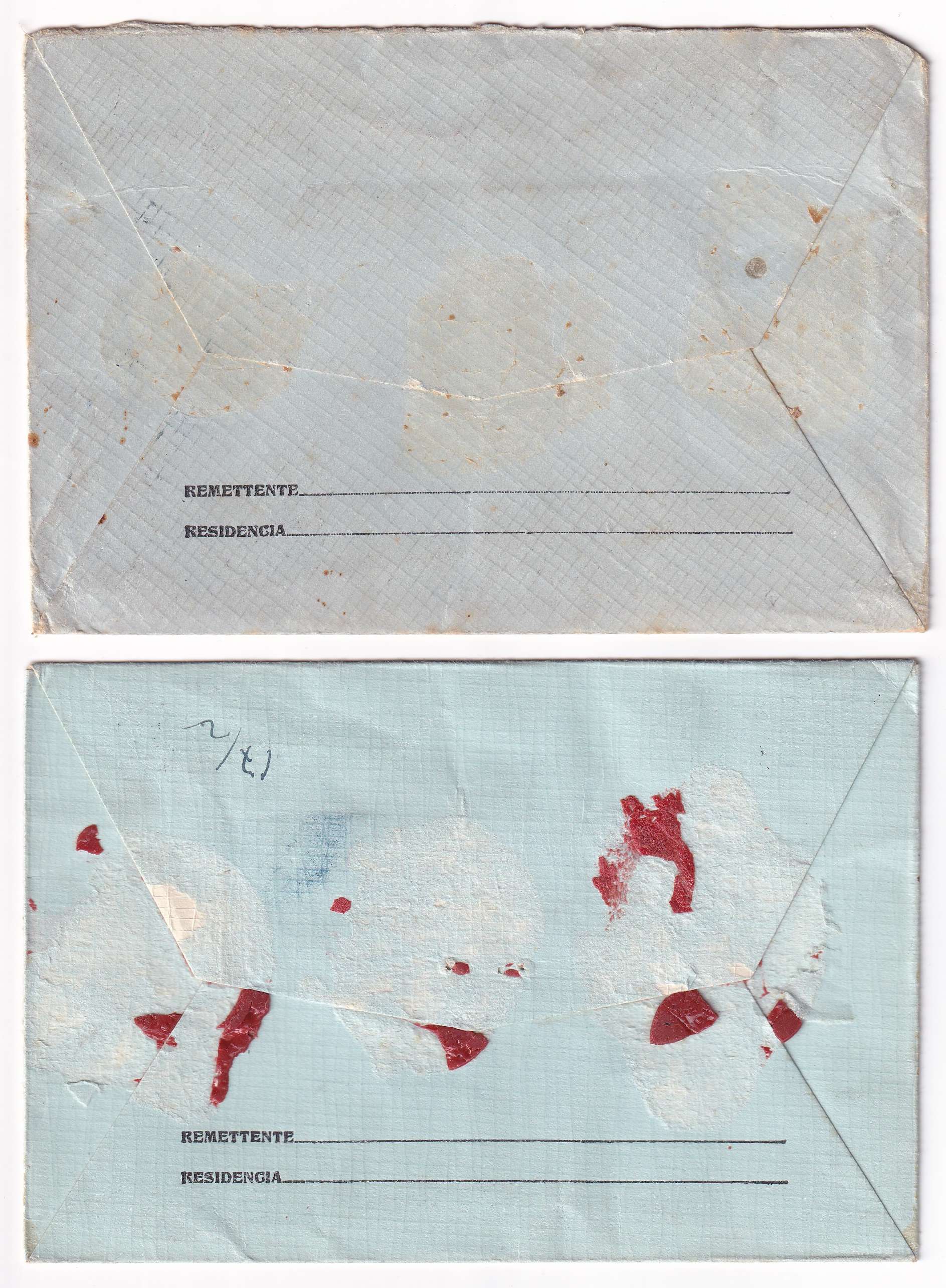 Brazil 1928 — R-envelopes