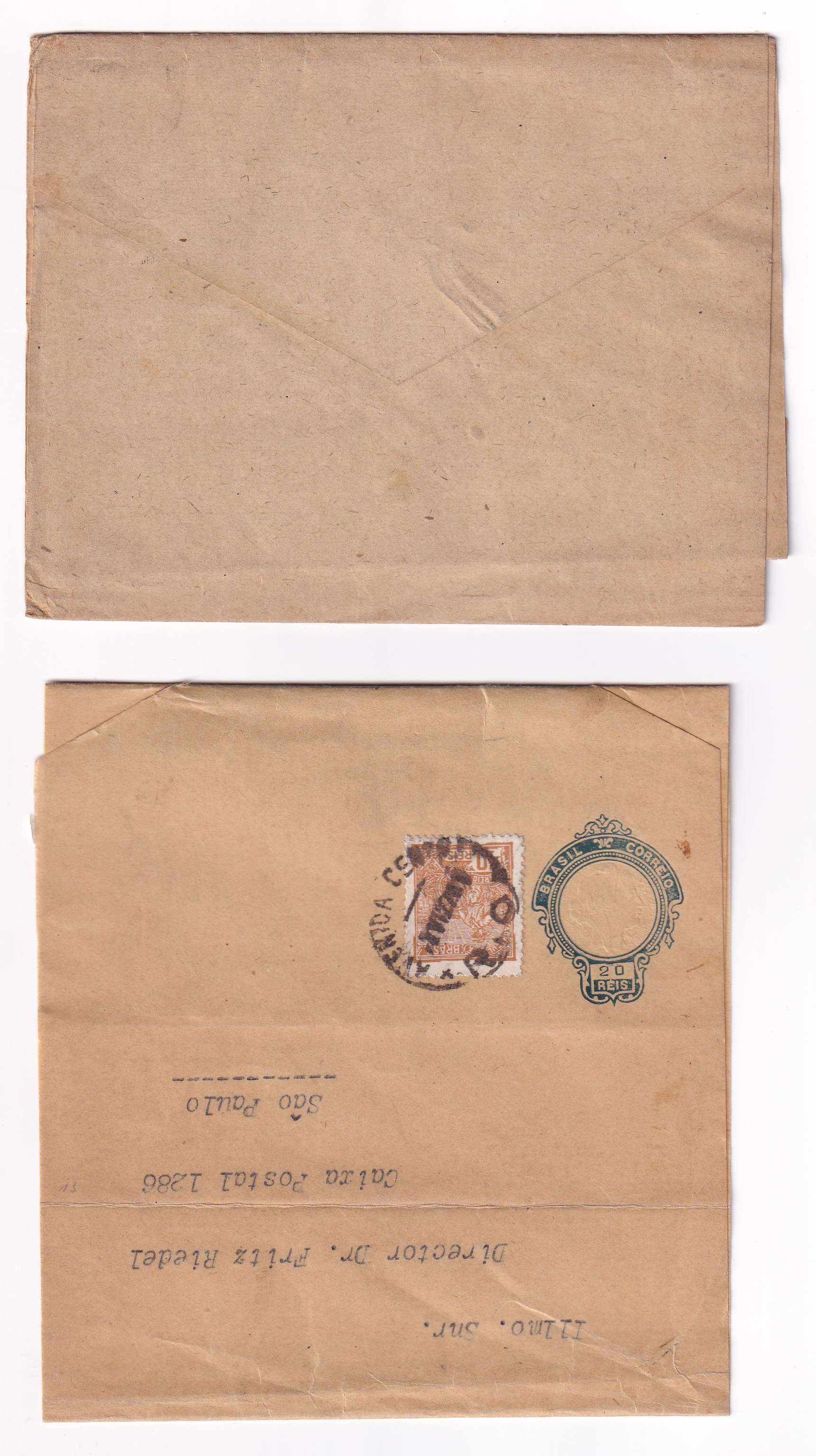 Brazil 1893 — Wrappers