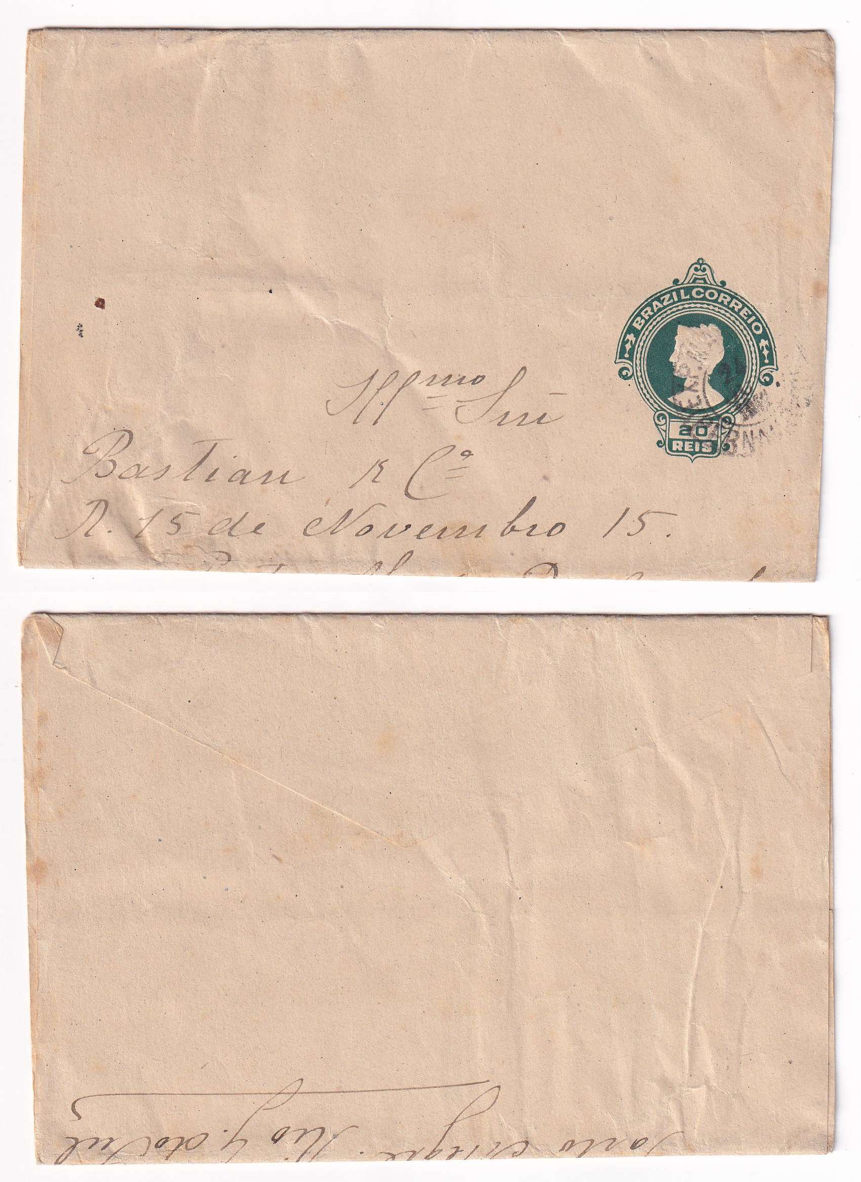 Brazil 1893 — Wrappers