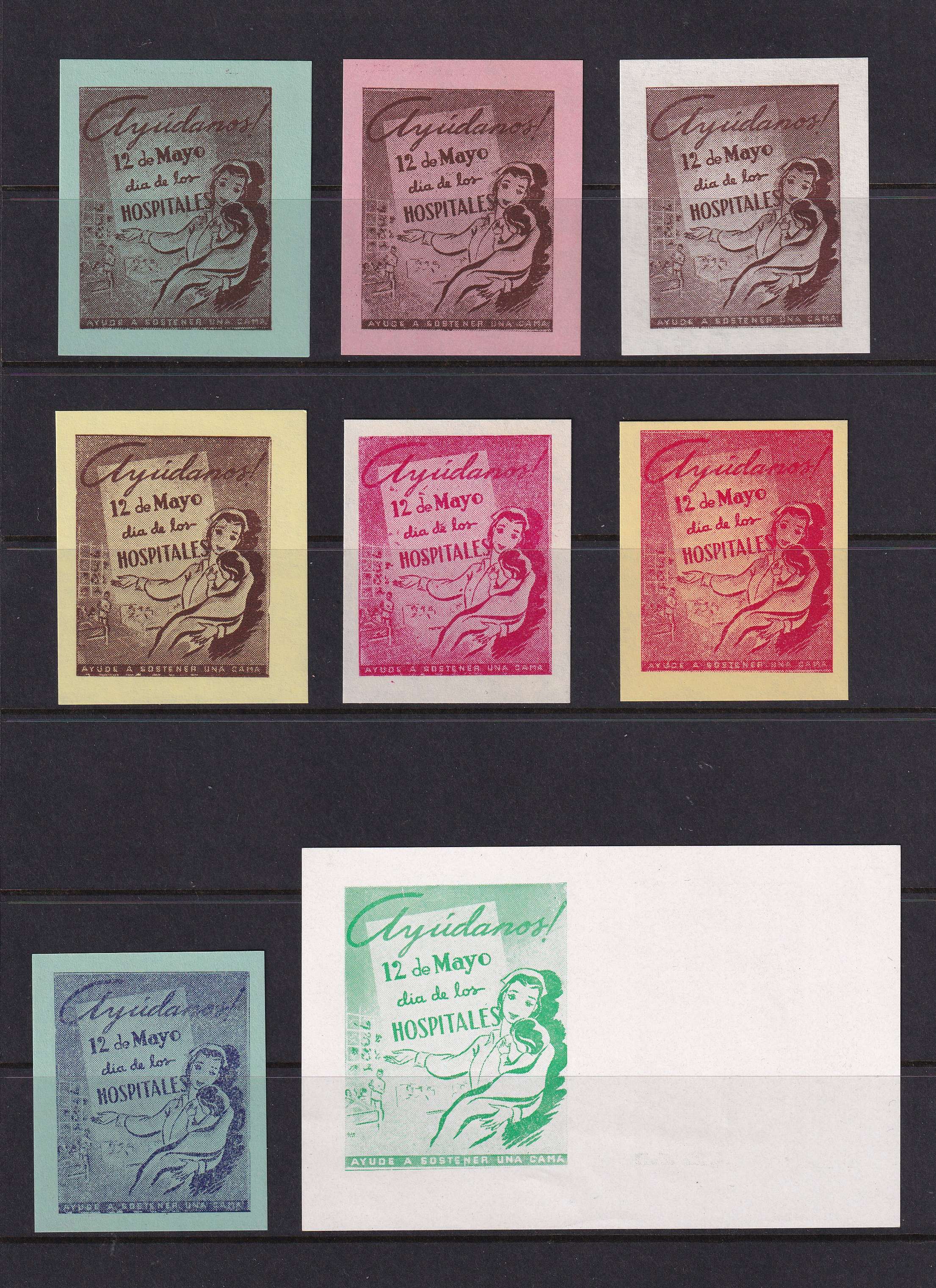 Cuba 1945 — Cinderella & Tbc specialized proofs collection including 80+ items with essays, dir…