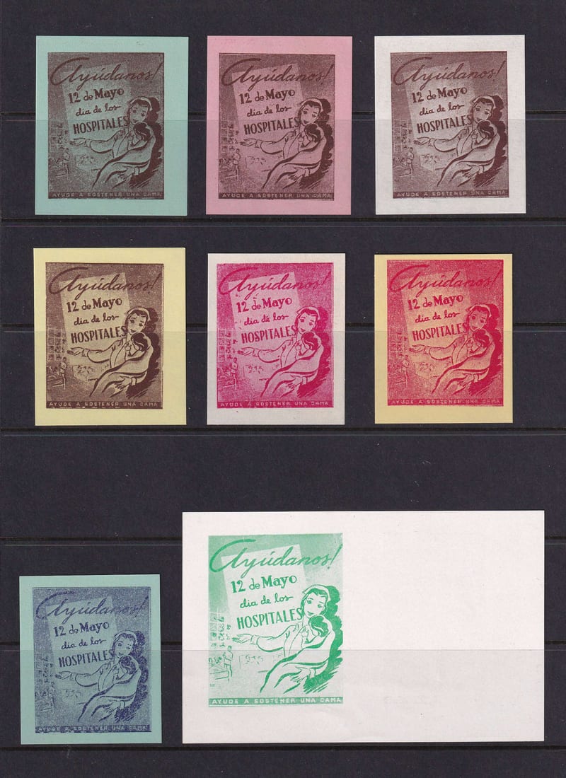 Cuba 1945 — Cinderella & Tbc specialized proofs collection including 80+ items with essays, dir…