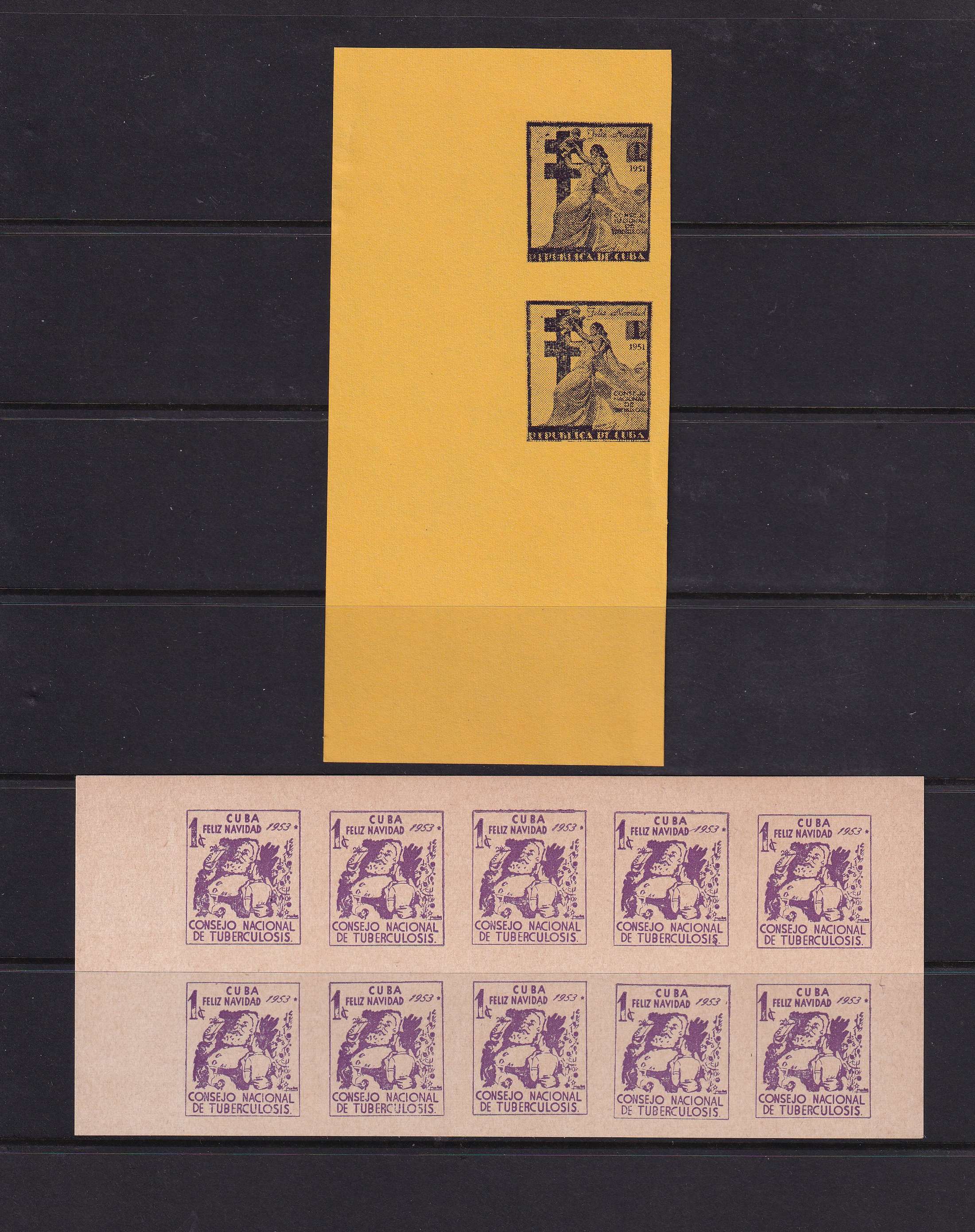 Cuba 1945 — Cinderella & Tbc specialized proofs collection including 80+ items with essays, dir…