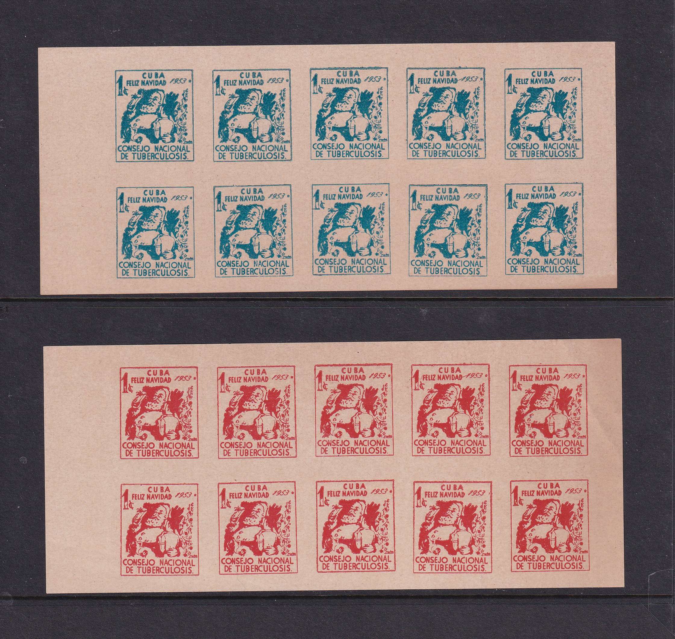 Cuba 1945 — Cinderella & Tbc specialized proofs collection including 80+ items with essays, dir…