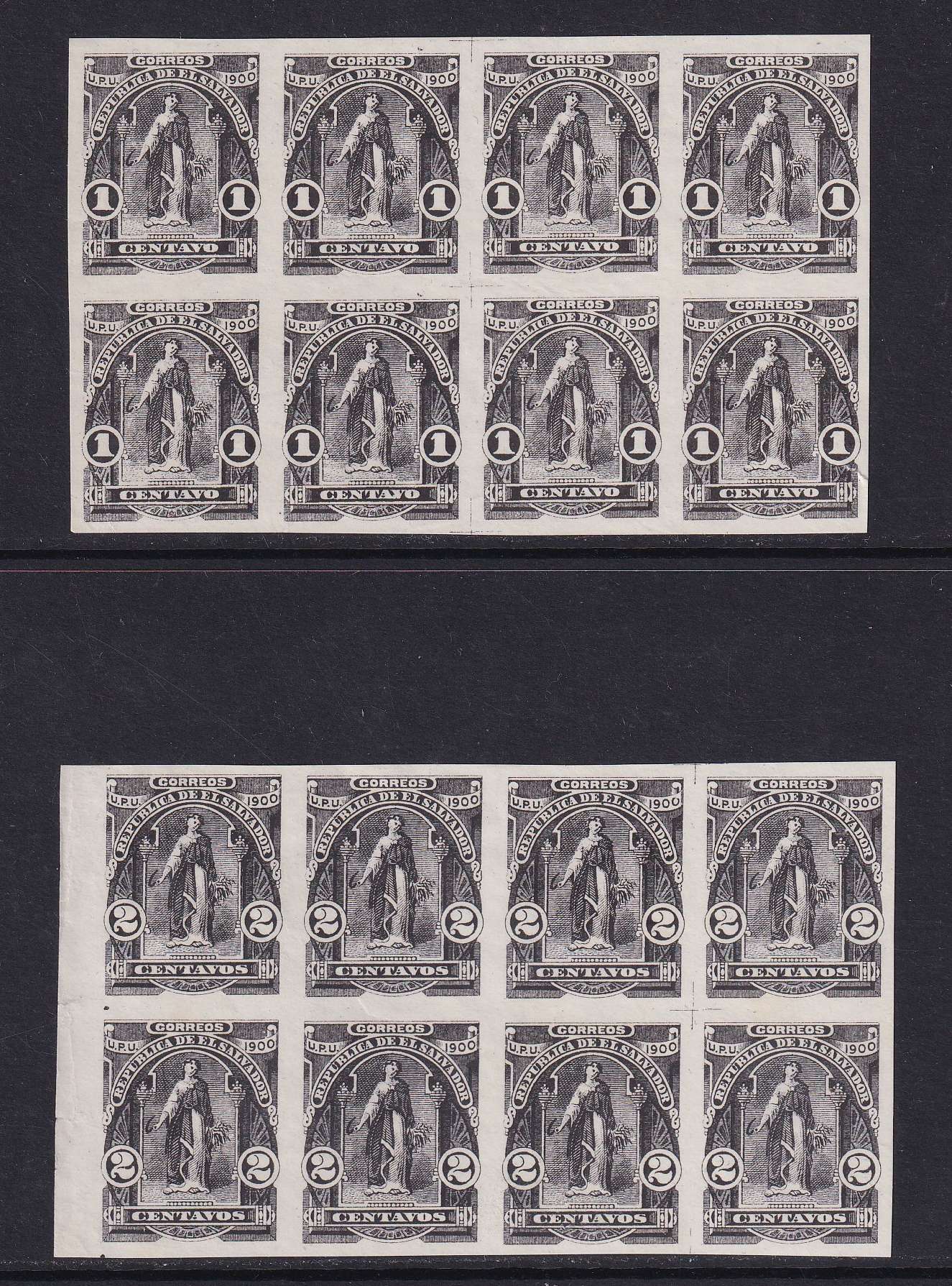 El Salvador 1900 — Ceres Republica issue