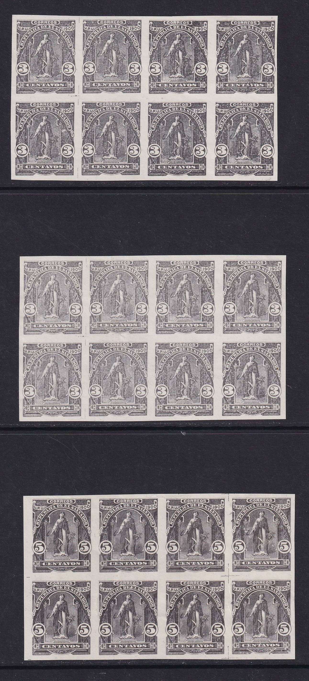 El Salvador 1900 — Ceres Republica issue