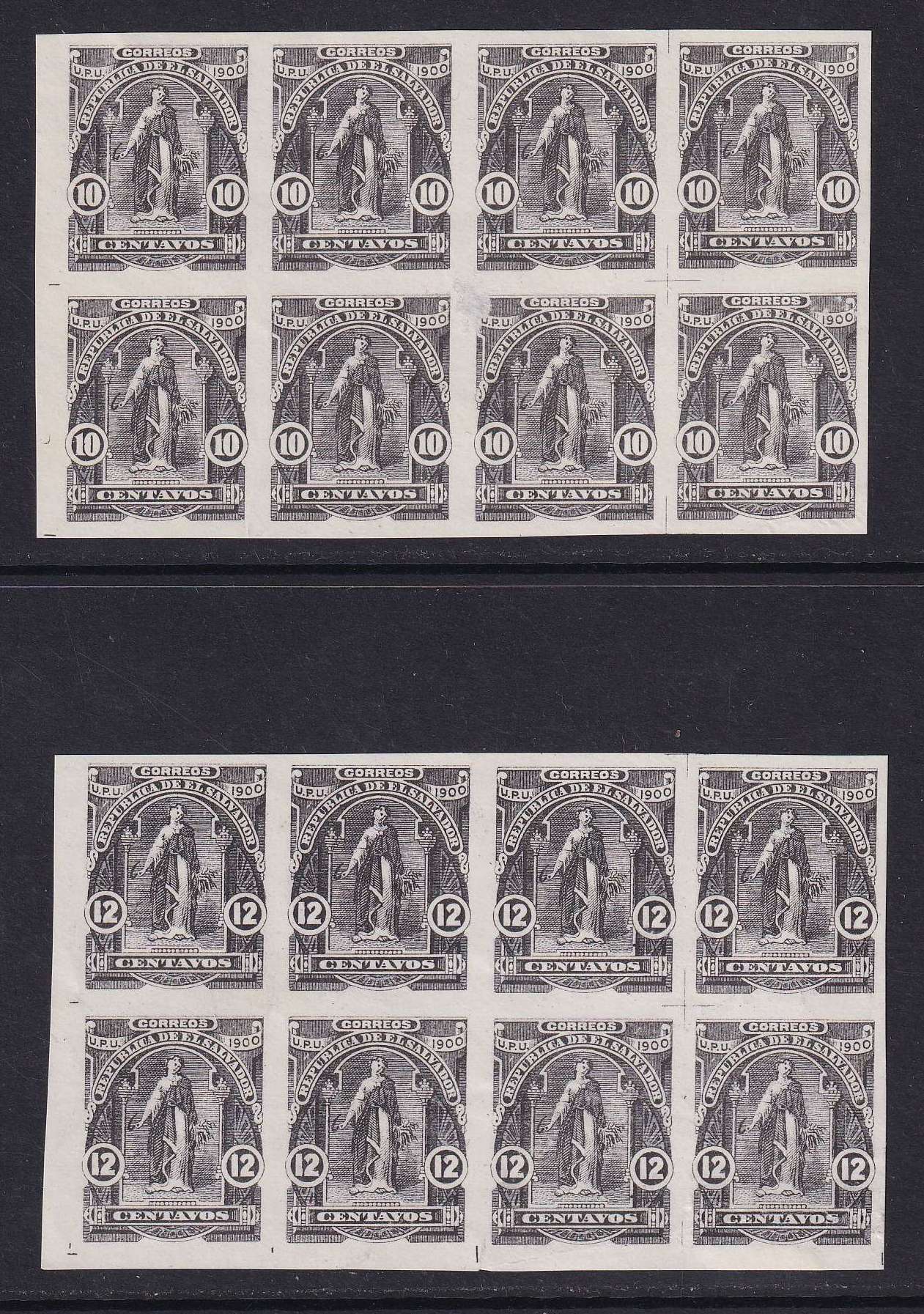 El Salvador 1900 — Ceres Republica issue