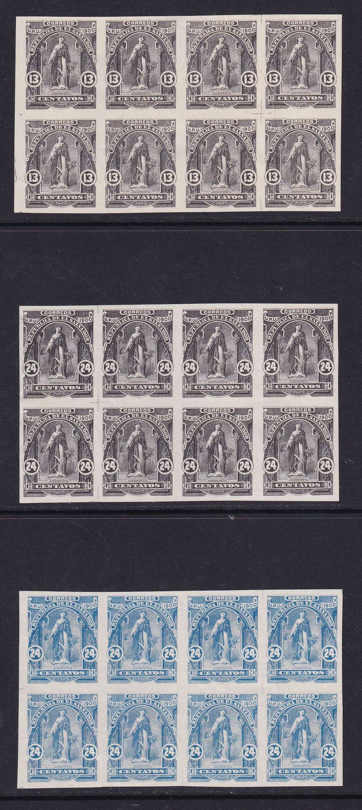 El Salvador 1900 — Ceres Republica issue