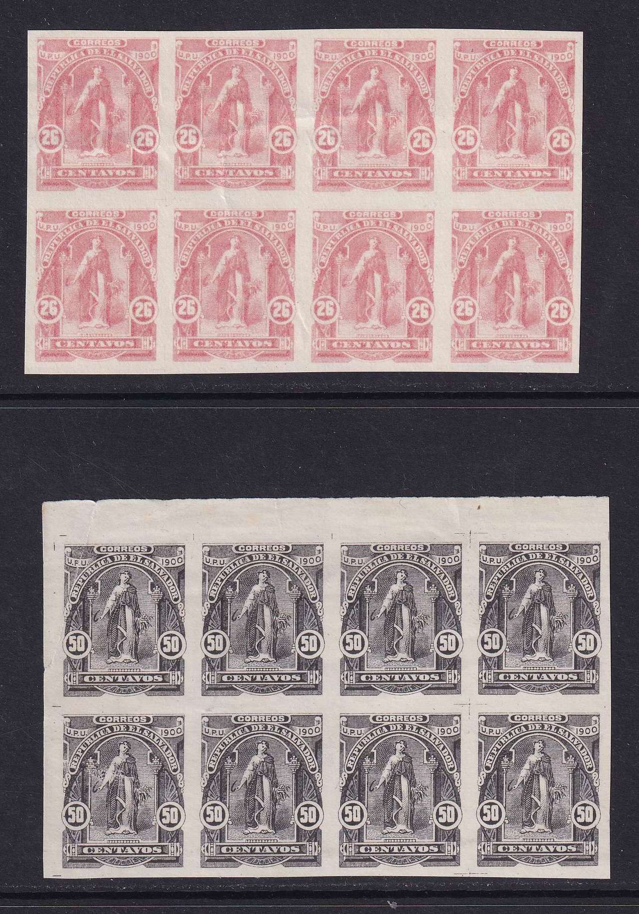 El Salvador 1900 — Ceres Republica issue