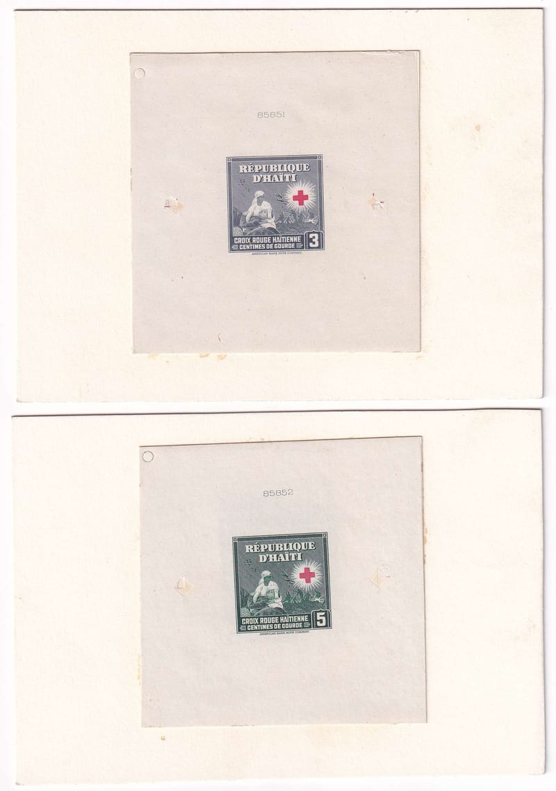 Haiti 1945 — Red Cross
