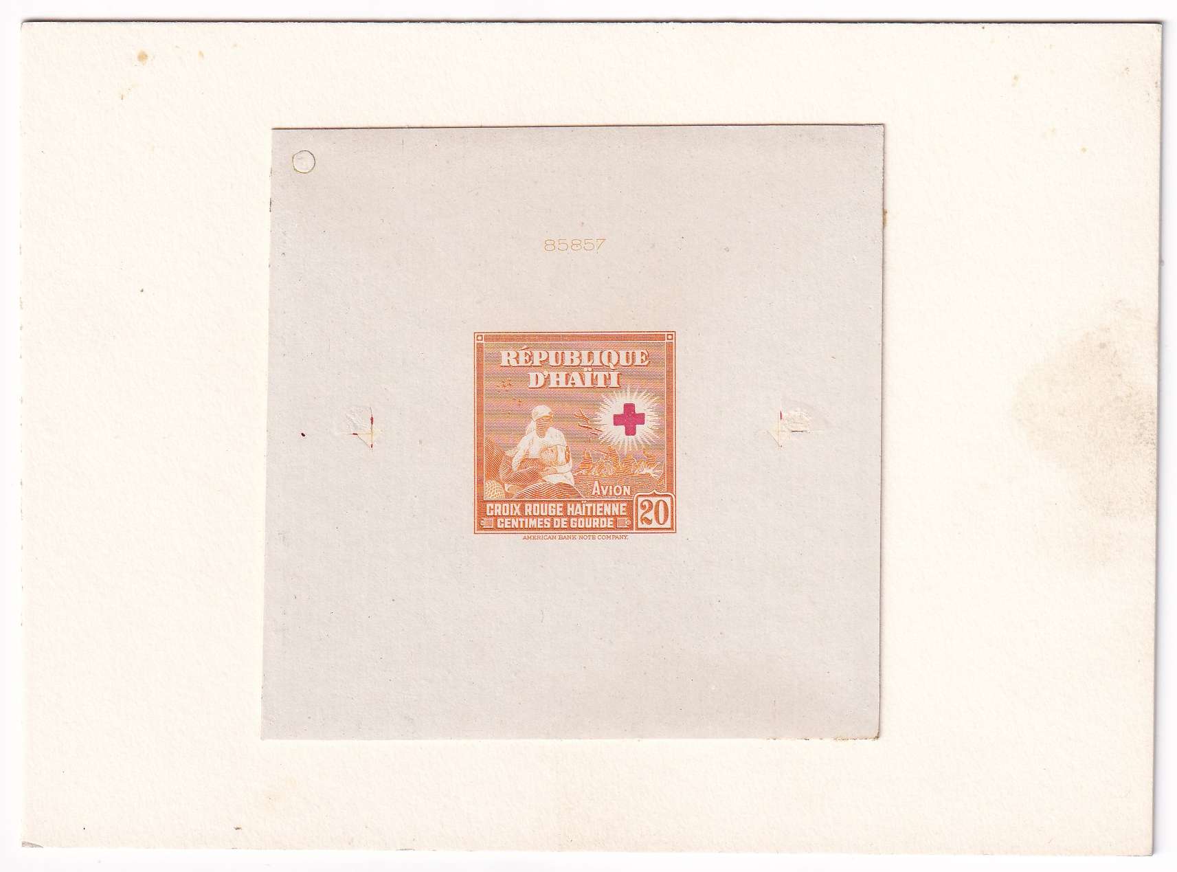 Haiti 1945 — Red Cross