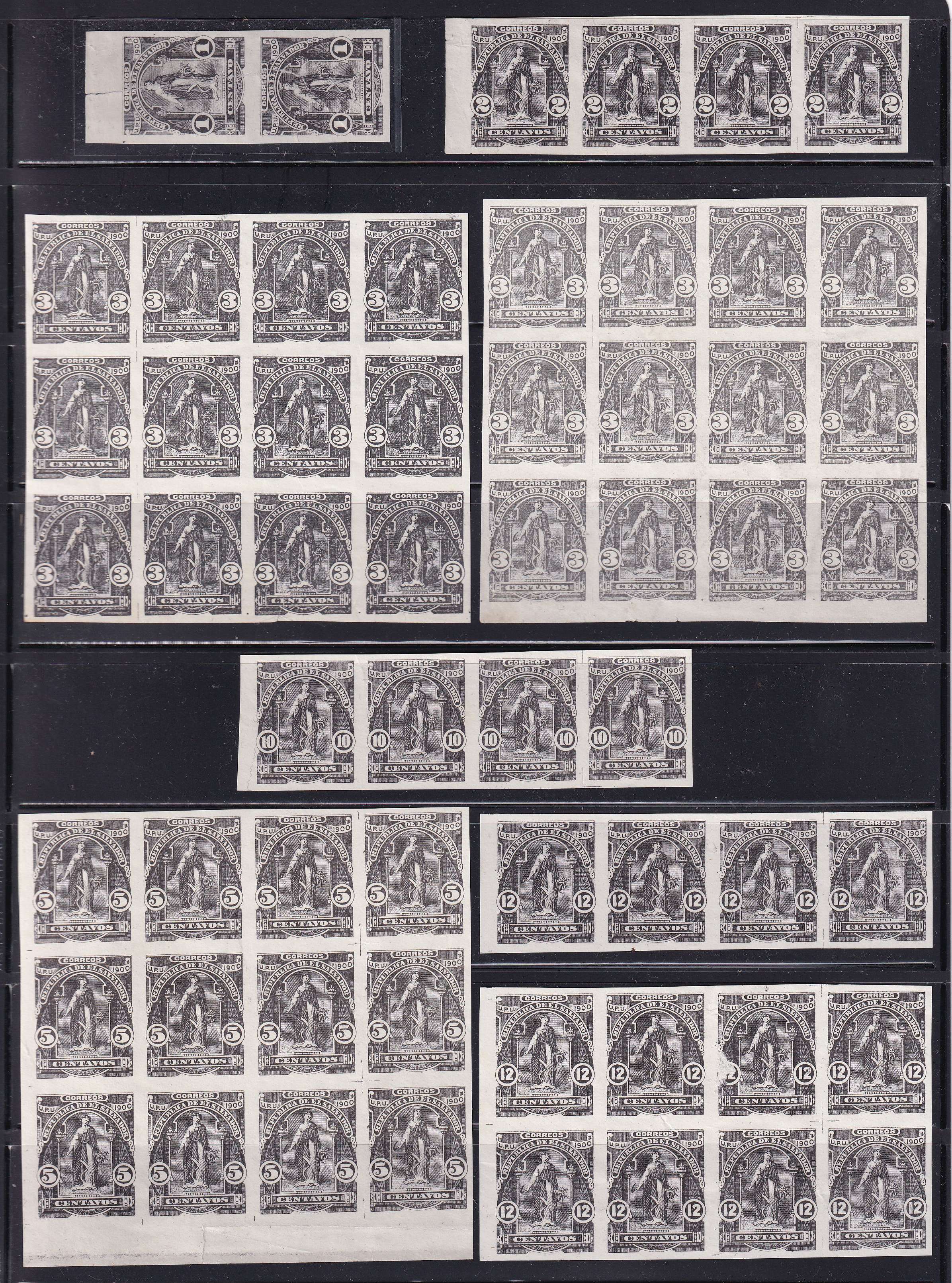 El Salvador 1900 — Ceres "Republica"