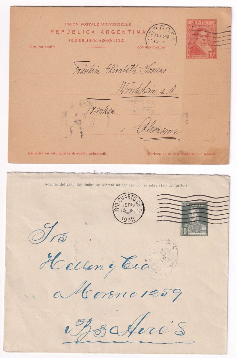 Argentina 1932 — Railroad Cancels
