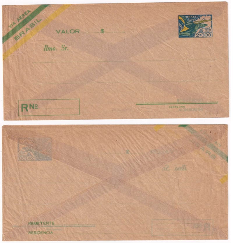 Brazil 1941 — Transparent Envelope
