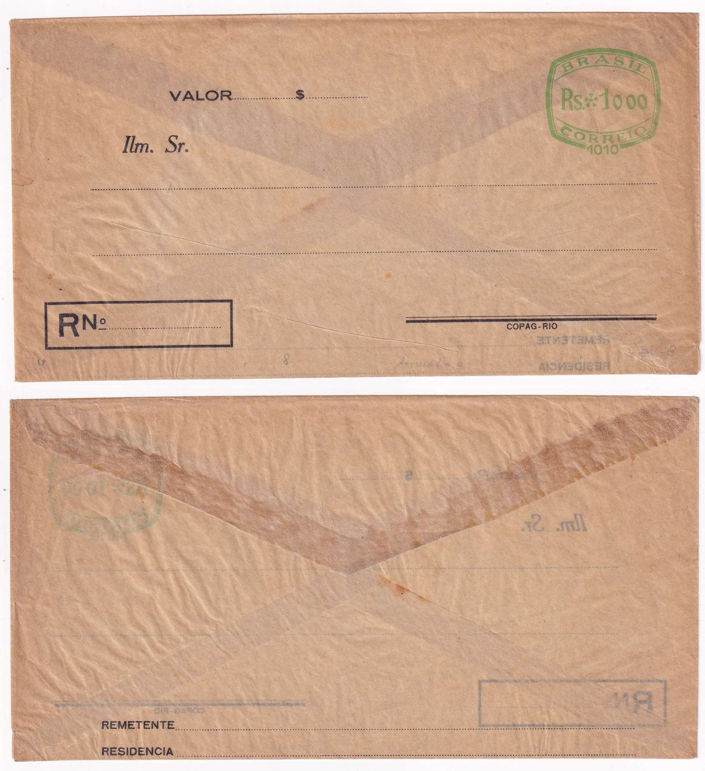 Brazil 1942 — Transparent Envelope