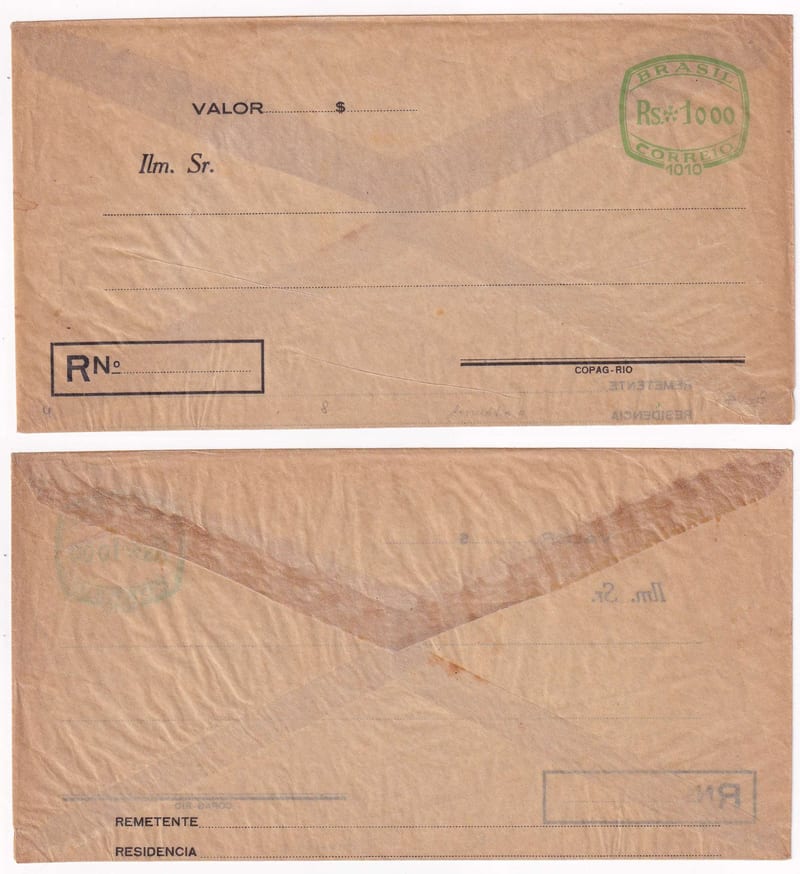 Brazil 1942 — Transparent Envelope