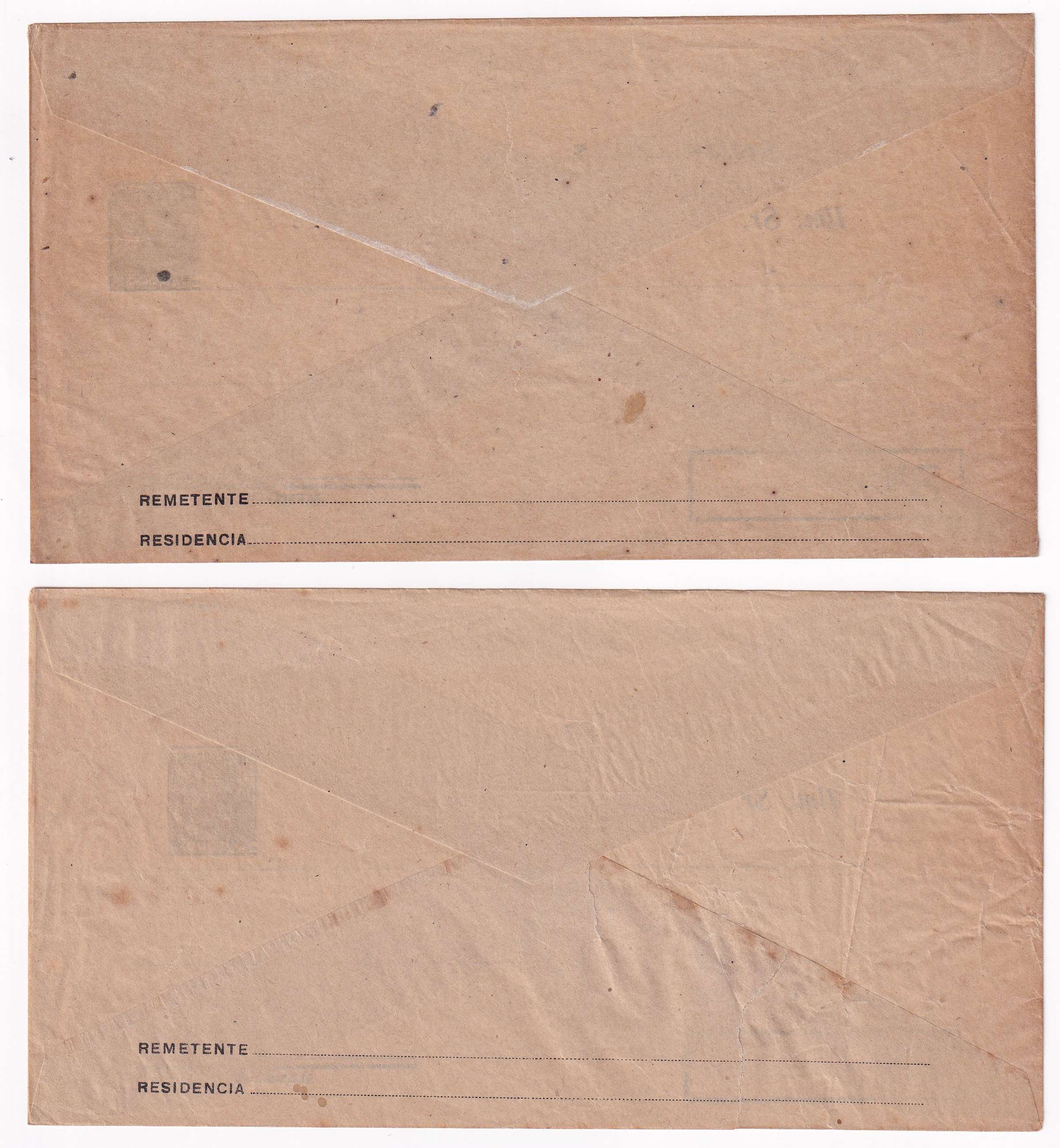 Brazil 1942 — Transparent Envelopes