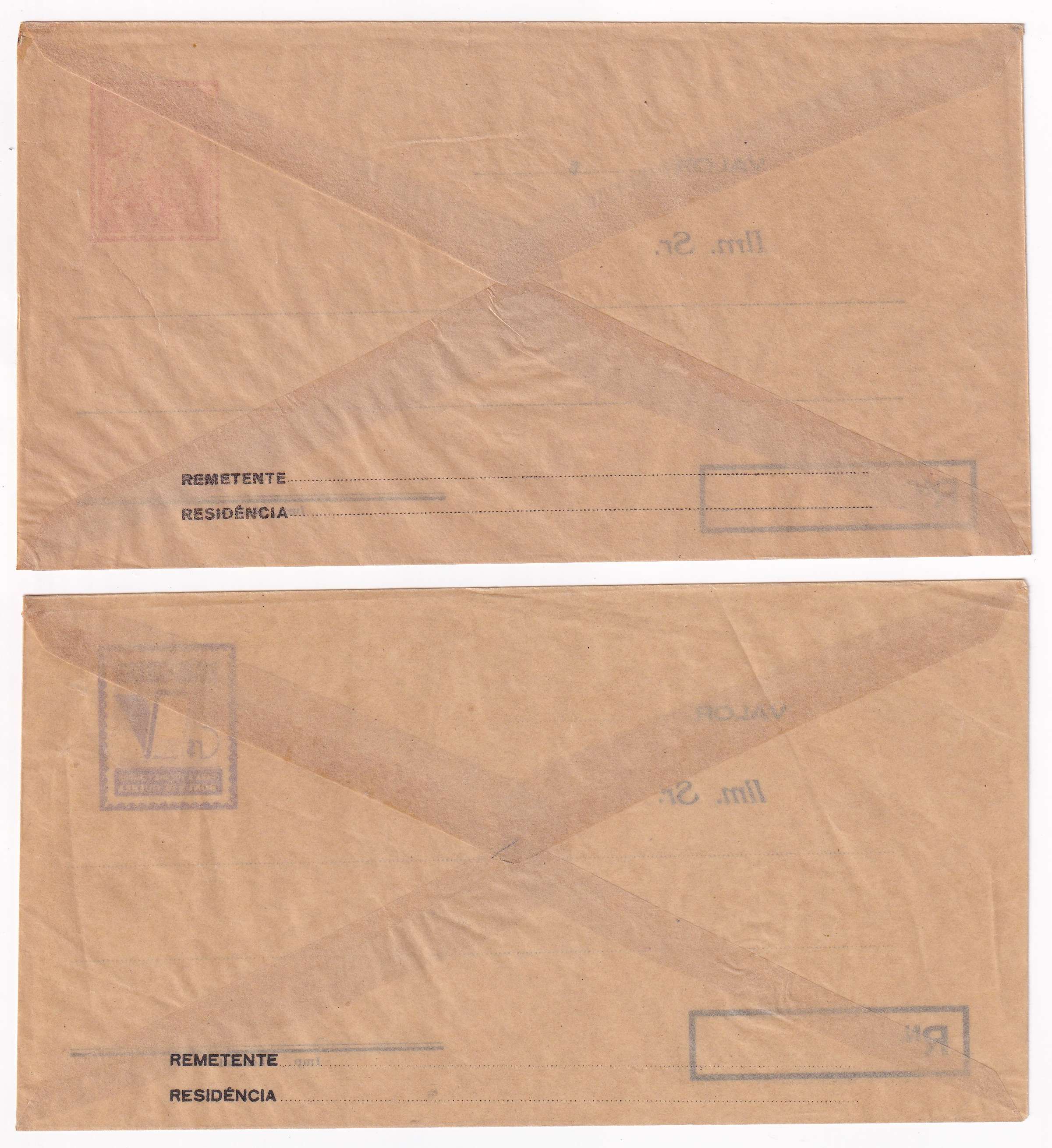 Brazil 1942 — Transparent Envelopes