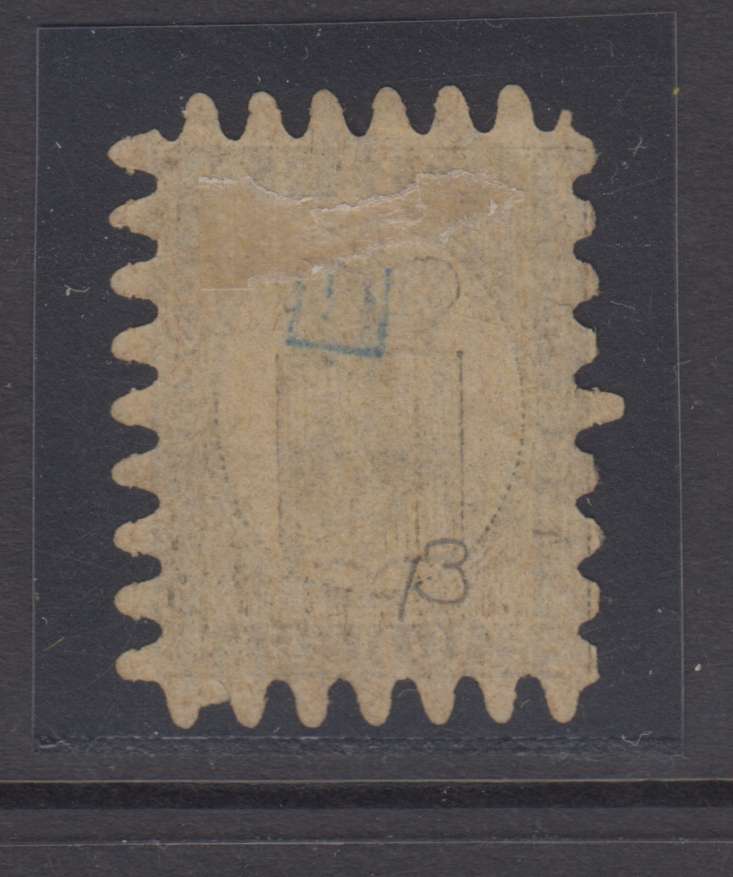 Finland 1866 — Scott 13, roulette III