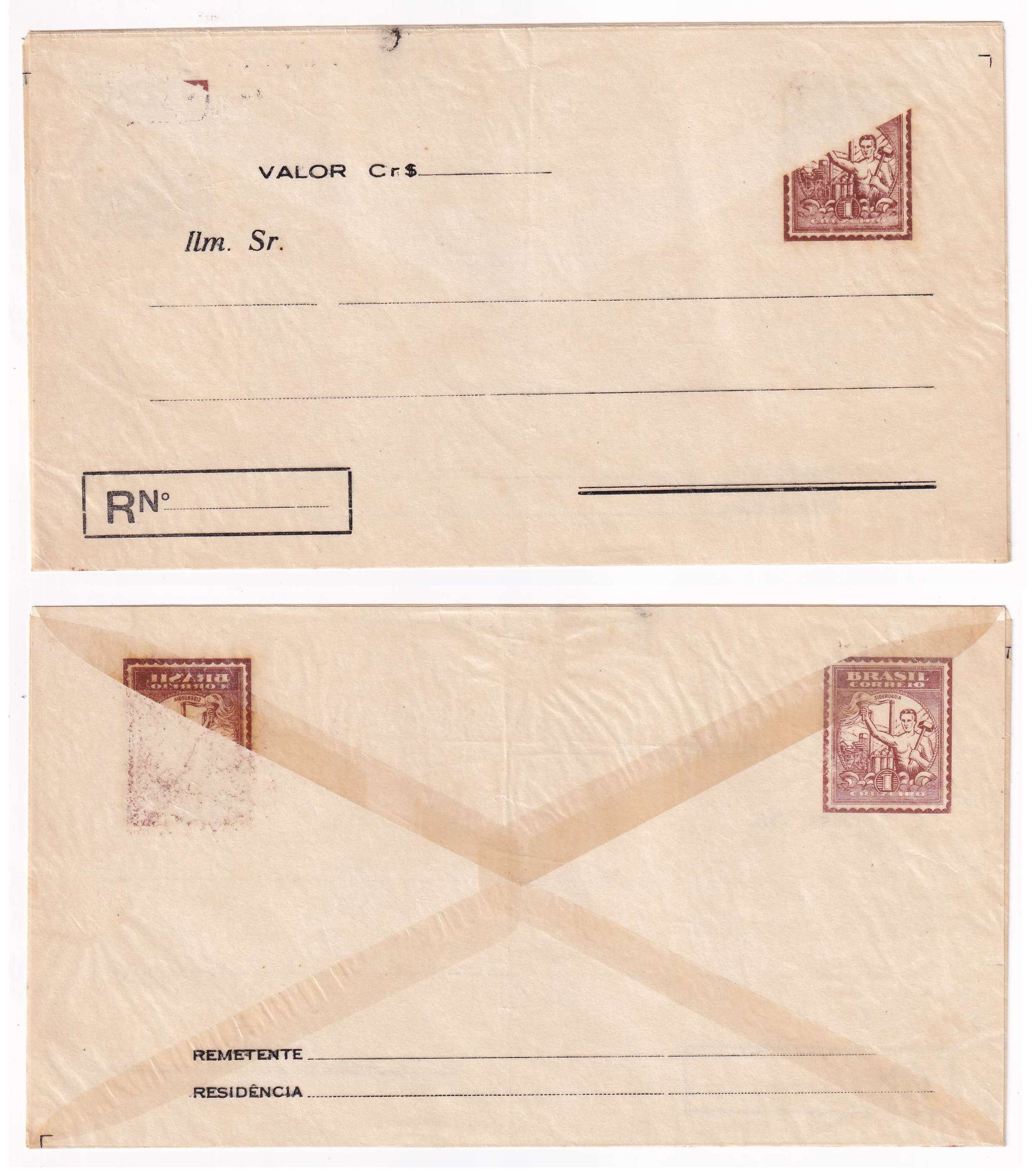 Brazil 1946 — Transparent Envelope