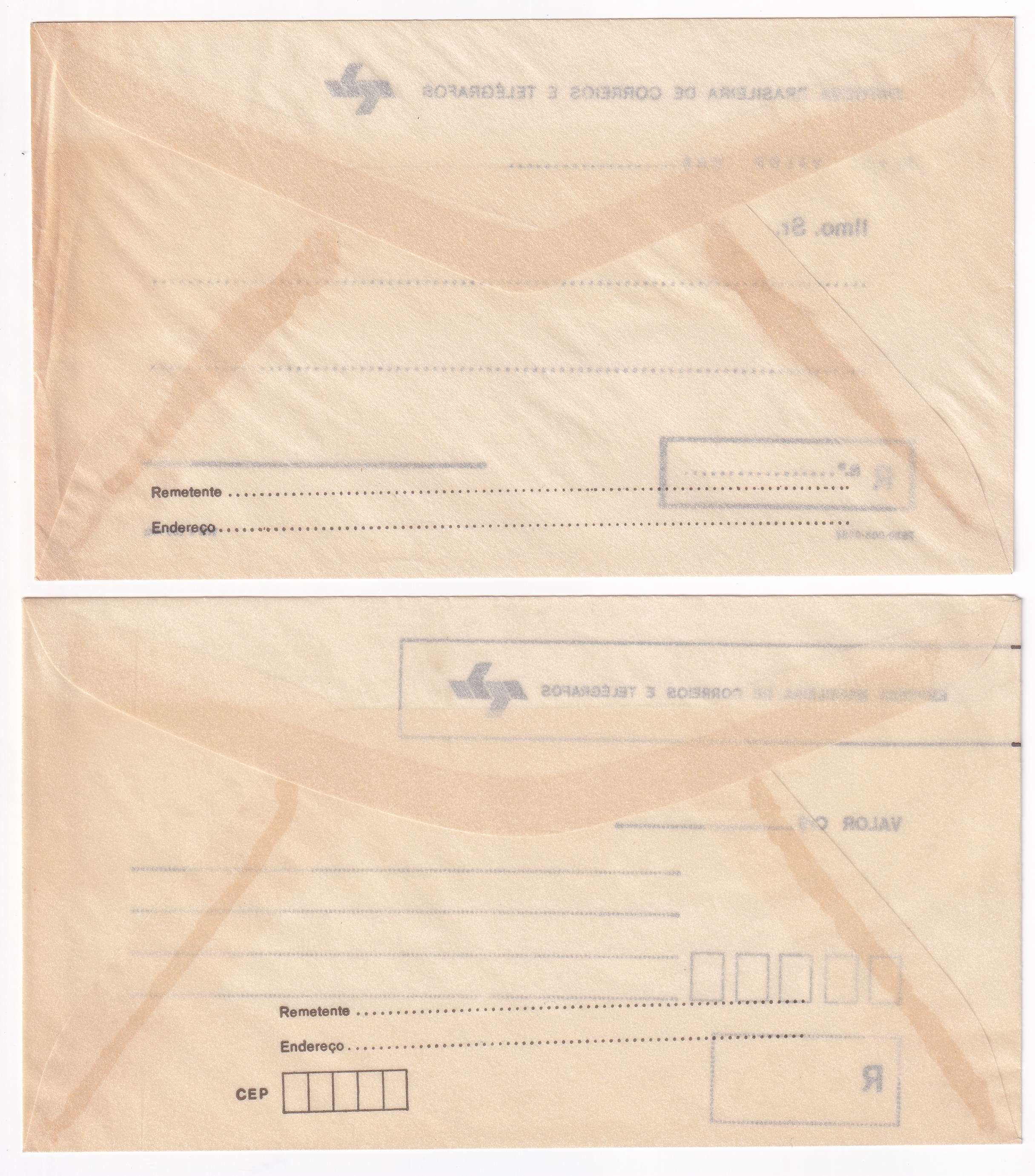 Brazil 1949 — Transparen Envelopes