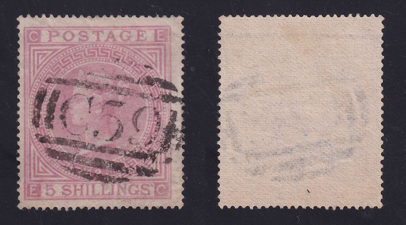 Haiti 1859 — GB used in Jacmel