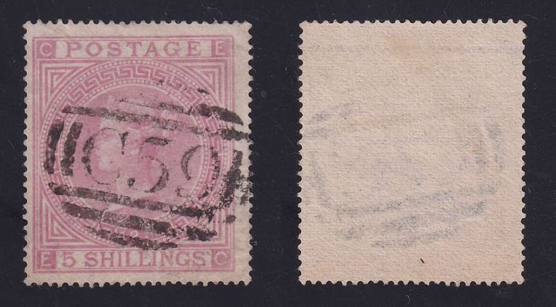 Haiti 1859 — GB used in Jacmel