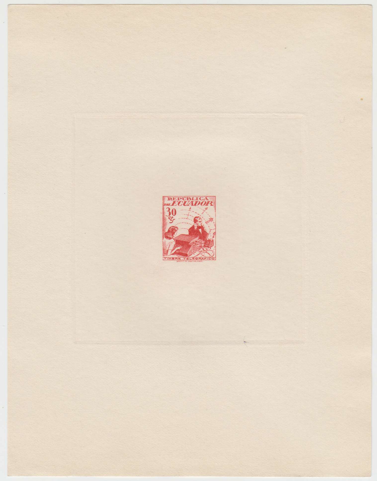 Ecuador 1950 — Telegraph
