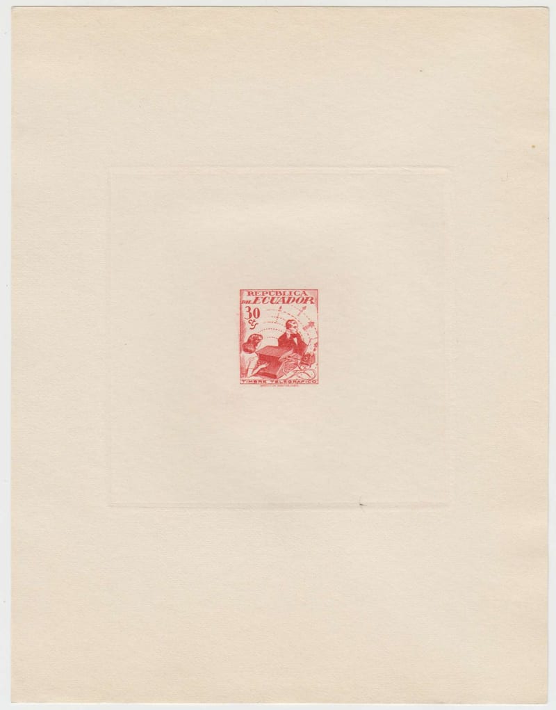 Ecuador 1950 — Telegraph