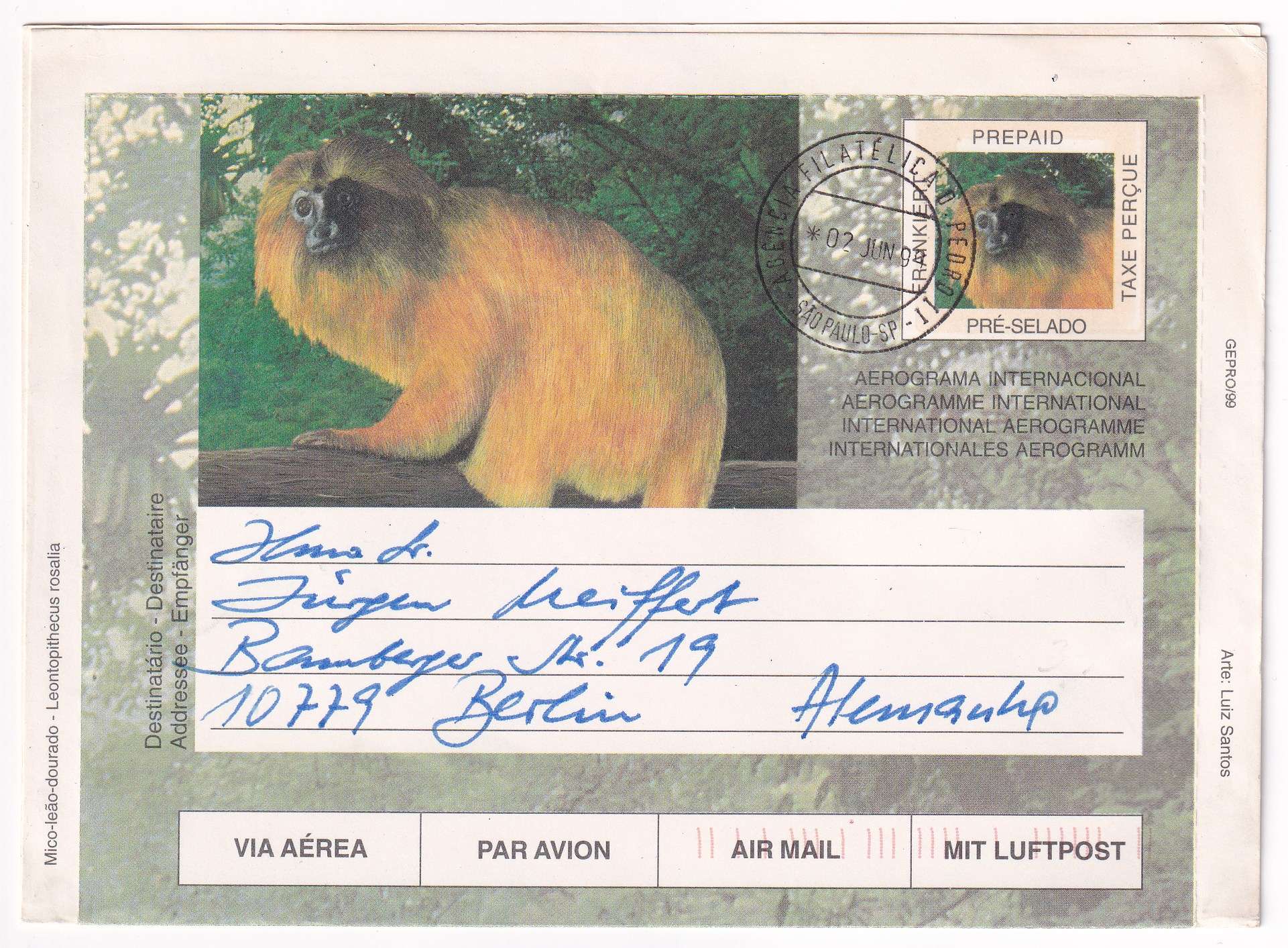 Brazil 1974 — Aerogrammes & Card