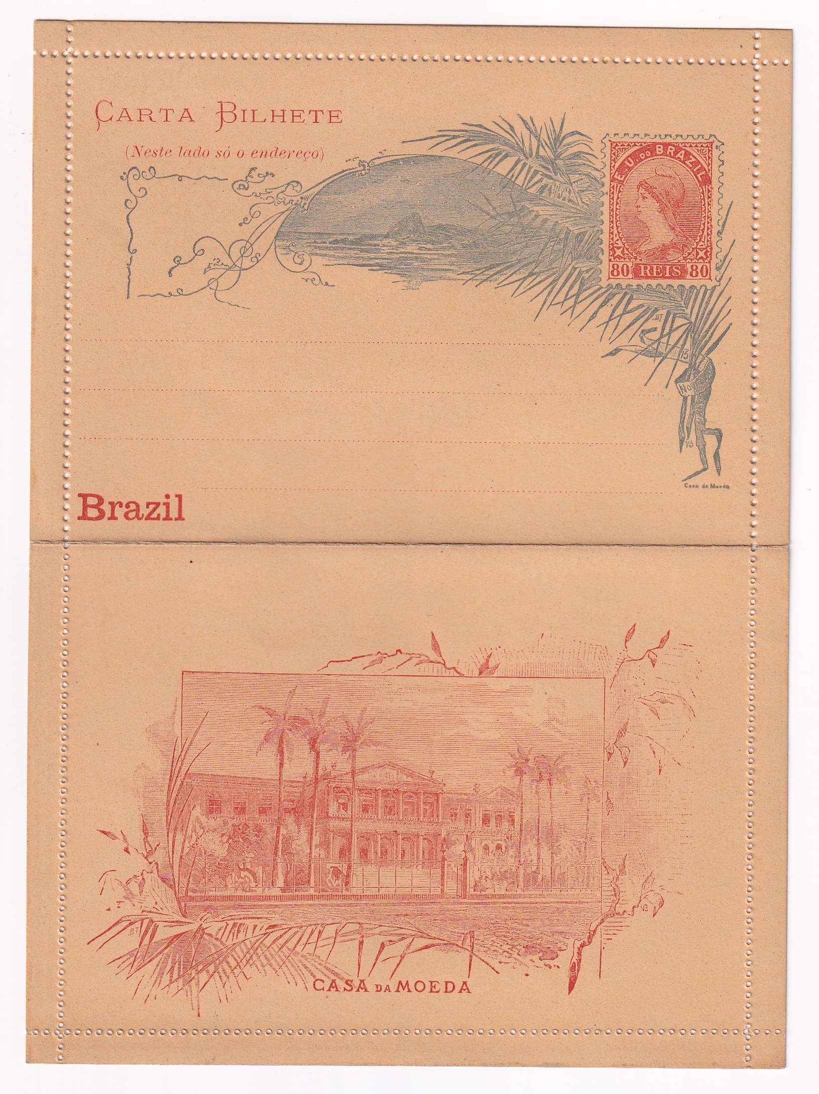 Brazil 1891 — Letter Cards