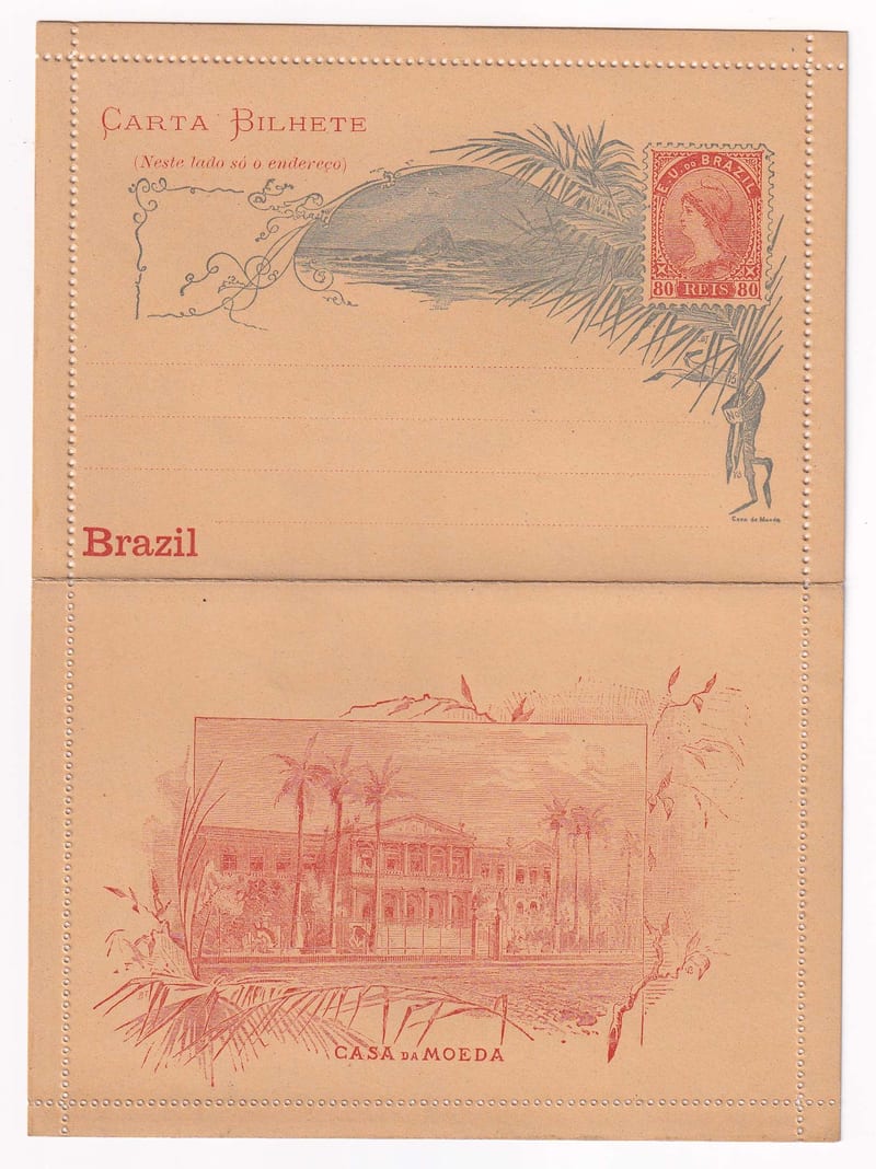 Brazil 1891 — Letter Cards
