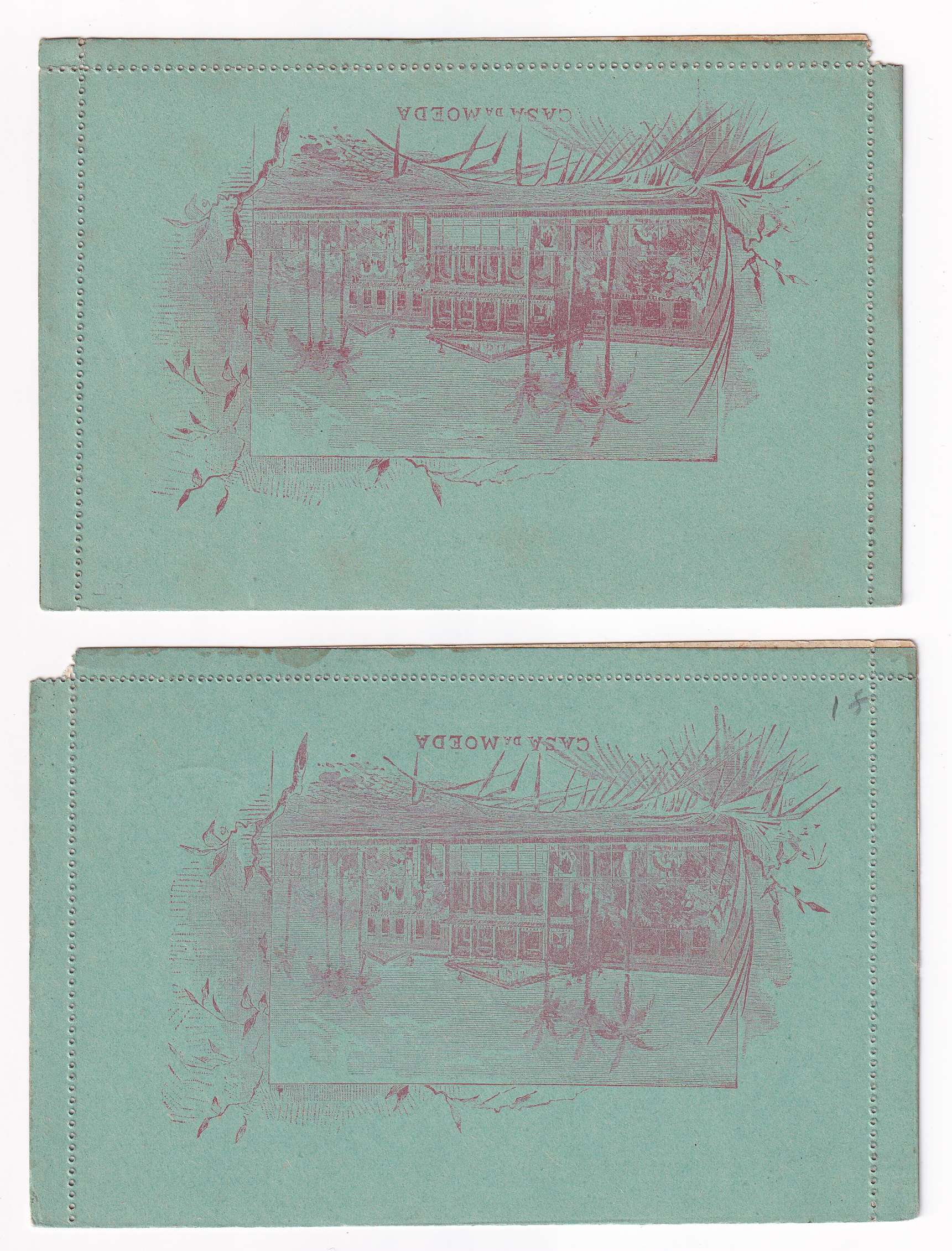 Brazil 1891 — Letter Cards